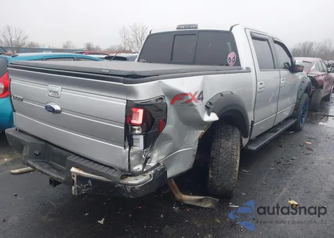 2013 Ford F-150 Fx4 из США, поврежденный, VIN 1FTFW1ETXDFA66592